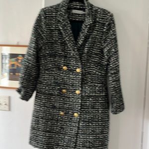 Adelyn Rae hunter green tweed size Large Blazer dress